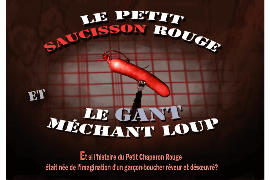 Le petit saucisson rouge et le gant méchant loup